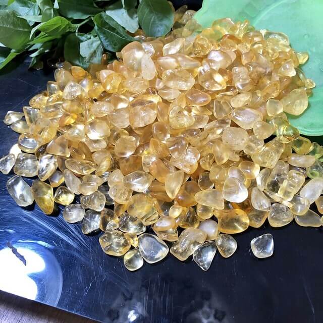 Đá Thạch Anh Vàng tự nhiên
