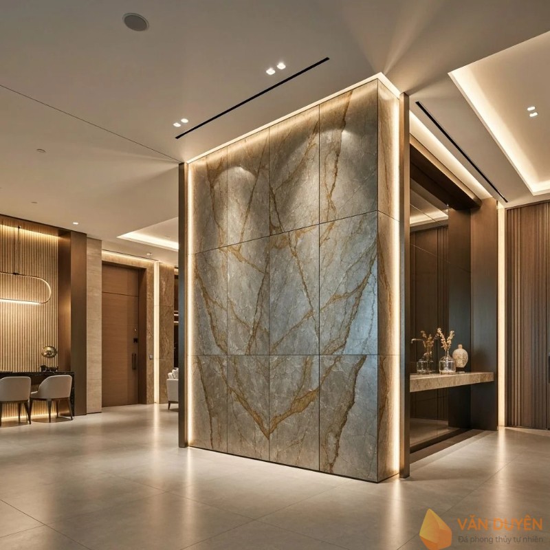 Lưu ý khi chọn vị trí và phương hướng đặt điểm nhấn bằng đá